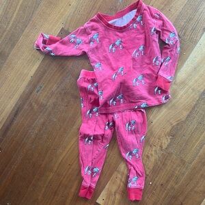 UGA Georgia Bulldog pajamas - size 2T